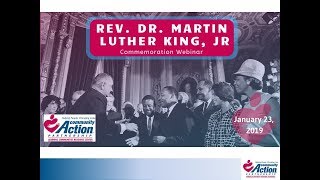 Rev  Dr  Martin Luther King, Jr  Commemoration—Partnership National Webinar  20190123 1901 1