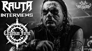 Carpathian Forest interview with Nattefrost at Steelfest 2023 festival