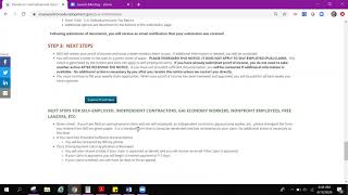 Information for self-employed individuals applying for unemployment