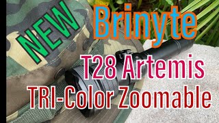 Brinyte T28 Artemis Hunting Flashlight Unboxing and Review with Beamshots