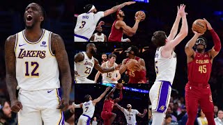 Lakers DEFENSE vs Cavaliers | Hustle & Transition Plays Lakeshow Highlights