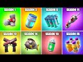 Evolution of Healing Items in Fortnite (Chapter 1 Season 1 - Chapter 4 Season 3)