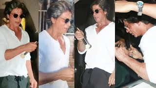 Shah Rukh Khan Looks Shocking Without Makeup is His Looks Old At Mumbai Bandra