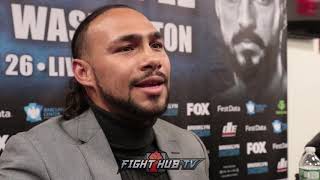 KEITH THURMAN GETS EMOTIONAL TALKING INJURIES, TALKS SPENCE VS MIKEY PPV