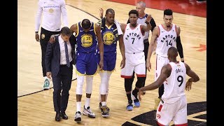 Kevin Durant Suffered An Achilles Injury In Game 5 | NBA Finals