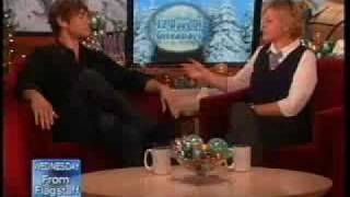 Gossip Girl's Chace Crawford Interview on Ellen 12/10/07