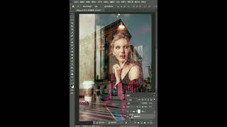 【photoshop小技巧】 ps实现玻璃视觉效果，超真实效果！#ps教程 #ps小技巧 #ps修图 #平面设计 7 mp4