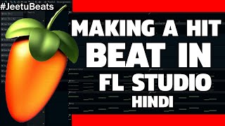 Making A Hit Song Beat Live In Fl Studio - NO CUT (Hindi)