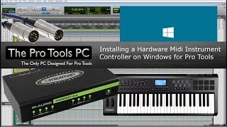 Installing a Hardware Midi Instrument Controller on Windows