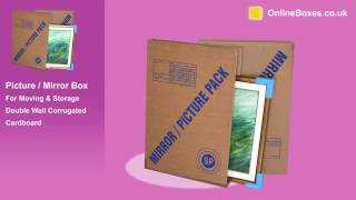 Picture / Mirror Moving Storage Boxes