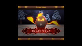 Grimm Echoes グリムエコーズ フィールドボス 雪解けのライトニング