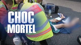 Il se fait VIOLEMMENT PERCUTER en traversant l'autoroute À PIED - Reportage - AMP