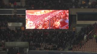 PSG / Toulouse FC 23.01.2013 : 3-1 (1/16 CdF) 7/7 - Ambiance après le but de Lavezzi
