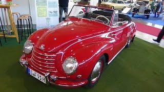 1955 - DKW F91 Roadster - Exterior and Interior - Retro Classics Stuttgart 2016