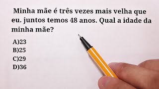 Pensa bem!! 94% ERRAM essa!!! - Matemática Básica