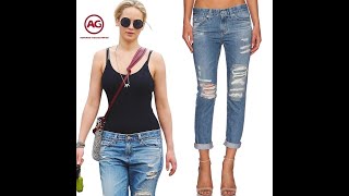 Seen on Jennifer Lawrence! AG Jeans “The Beau” ❤️ Shop Adore!