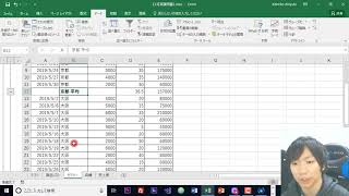 Excel 各項目で集計する小計機能の使い方