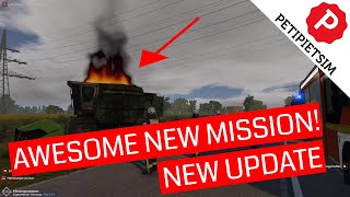 NOTRUF 112 / EMERGENCY CALL 112 | NEW UPDATE | Harvester Fire TL / DLK | Gameplay No Cmmentary