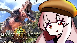 ANJANATH CAN'T ESCAPE! DAY 1 OF BECOMING GOOD HUNTER  - 【Monster Hunter World】| Vtuber |