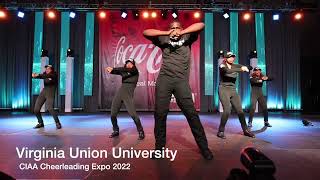 VUU CIAA 2022 CHEERLEADING EXHIBITION