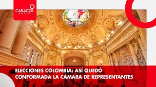 Así quedó conformada la Cámara de Representantes en Colombia | Caracol Radio