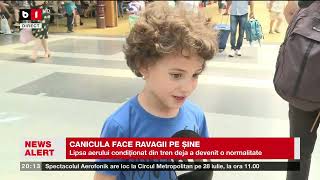 CANICULA FACE RAVAGII PE ȘINE. Știri B1TV_17 iulie 2024