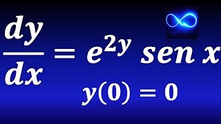 12. Ecuación diferencial con condiciones iniciales (Variables separables)