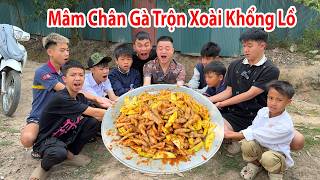 Hữu Bộ | Mâm Chân Gà Trộn Xoài Khổng Lồ