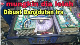 servis power CA20 terbakar