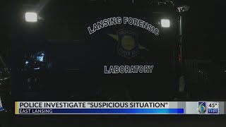 MSP forensics unit investigates East Lansing home