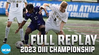 St. Olaf vs. Amherst: 2023 NCAA DIII men's soccer championship | FULL REPLAY
