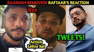 Raftaar's Reaction on Raashah's Song Takedown ! Ikka's tweets for hip hop Scene | King Global Scene