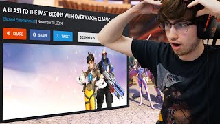 super reacts to Overwatch classic reveal