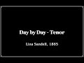 Day by Day - Lina Sandell, 1865; N. Marvin (Tenor) Vincent W. (Pianis)