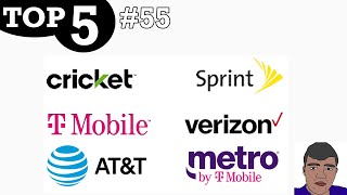 TOP 5 #55 - Most Popular Phone Carriers in US