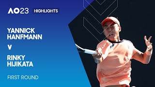 Yannick Hanfmann v Rinky Hijikata Highlights | Australian Open 2023 First Round