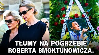 Tłumy na pogrzebie Roberta Smoktunowicza. Tak żegnały go byłe żony