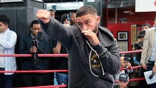 Rayo Valenzuela LOOKS FAST \u0026 AGGRESSIVE ahead of Gary Antuanne Russell fight!