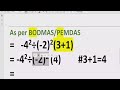 quiz 230 which one is correct 4^2÷ 2 ^2 3 1