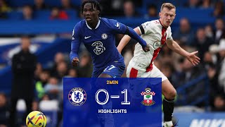 Chelsea v Southampton (0-1) | Highlights | Premier League