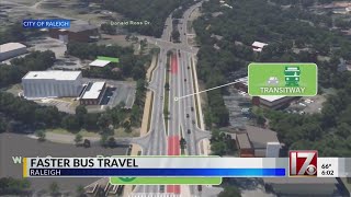 Raleigh leaders review route for possible faster bus service