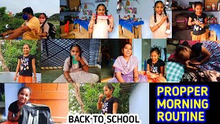 Proper morning routine/Back to school Vlog/Mini house kitchen/