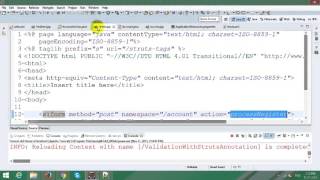 Validation in Struts 2 Annotations