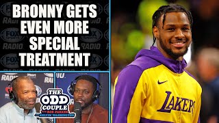 Lakers & LeBron have Gone Too Far With Special Treatment For Bronny James | THE ODD COUPLE