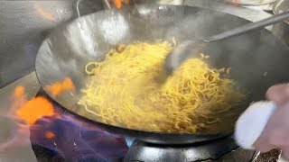 まかないガールズに食べさせたい デスザーサイ！今度は炒麺だ！【死神搾菜炒麺】stir fryed noodle with Szechuan pickles death style.