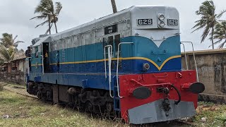 Class M2d 629 on a trail run after paint and repair.