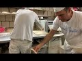 amazing bread making process a day in the life of a baker rome italy 2023