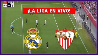 🔴 REAL MADRID vs SEVILLA EN VIVO ⚽ LA LIGA - FECHA 26 | LA SECTA DEPORTIVA