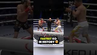 BKFC fighter set the record for fastest knockout in combat sports History