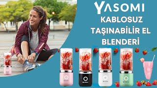 Yasomi Kablosuz Taşınabilir El Blenderi #blender #yasomi